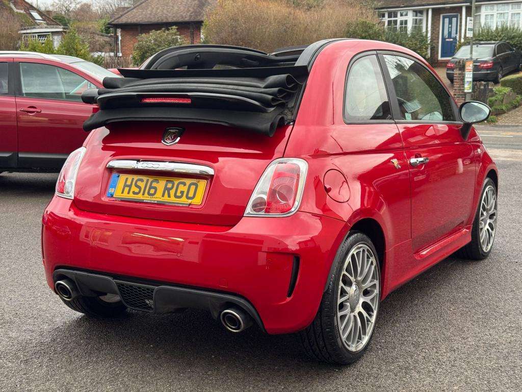 A 2016 ABARTH 595C 1.4 T-Jet Cabrio 2dr Petrol Manual Euro 6 (140 ps) A 2016 ABARTH 595C 1.4 T-Jet Cabrio 2dr Petrol Manual Euro 6 (140 ps)