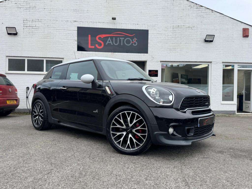 A 2013 MINI PACEMAN 1.6 John Cooper Works SUV 3dr Petrol Auto ALL4 Eur A 2013 MINI PACEMAN 1.6 John Cooper Works SUV 3dr Petrol Auto ALL4 Eur