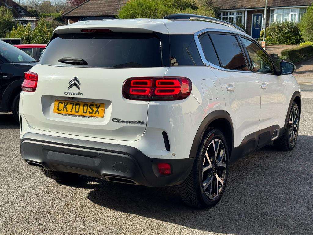 A 2020 CITROEN C5 AIRCROSS 1.5 BlueHDi Flair Plus SUV 5dr Diesel Manual Euro A 2020 CITROEN C5 AIRCROSS 1.5 BlueHDi Flair Plus SUV 5dr Diesel Manual Euro