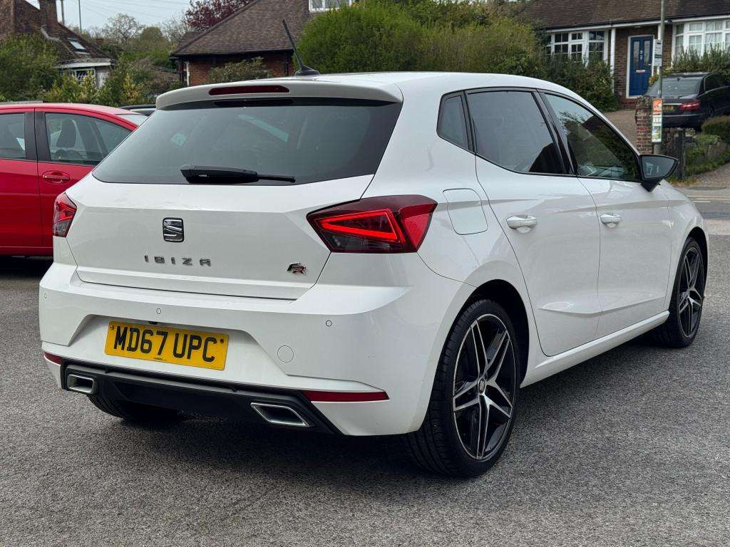 A 2018 SEAT IBIZA 1.0 TSI FR Hatchback 5dr Petrol Manual Euro 6 (s/s A 2018 SEAT IBIZA 1.0 TSI FR Hatchback 5dr Petrol Manual Euro 6 (s/s