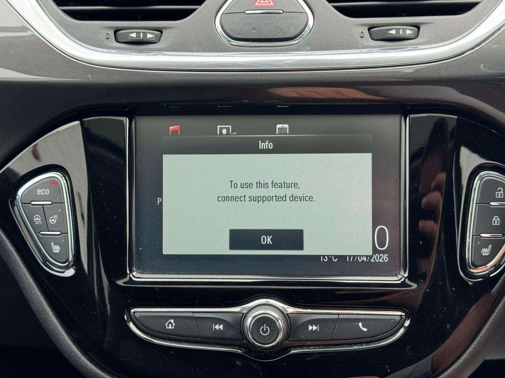 2018 VAUXHALL CORSA 2018 VAUXHALL CORSA