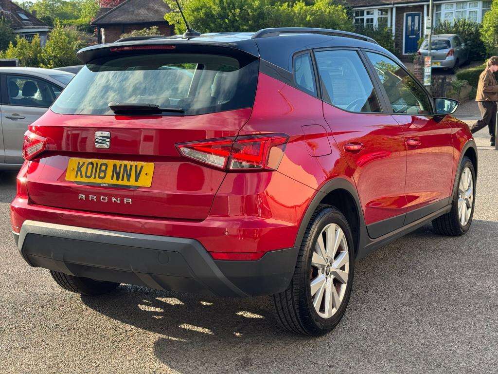 A 2018 SEAT ARONA 1.0 TSI SE Technology SUV 5dr Petrol DSG Euro 6 (s A 2018 SEAT ARONA 1.0 TSI SE Technology SUV 5dr Petrol DSG Euro 6 (s