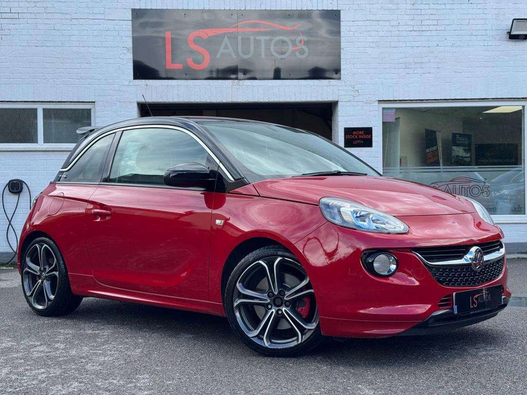A 2018 VAUXHALL ADAM 1.4i Turbo S Hatchback 3dr Petrol Manual Euro 6 (s A 2018 VAUXHALL ADAM 1.4i Turbo S Hatchback 3dr Petrol Manual Euro 6 (s
