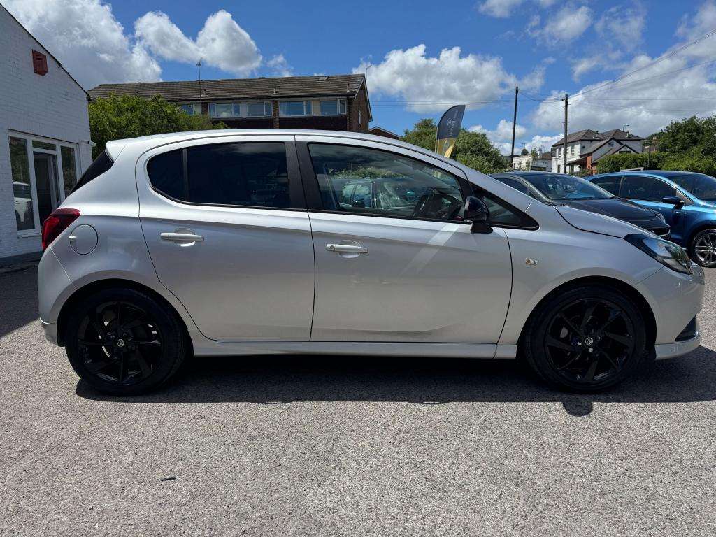 A 2019 VAUXHALL CORSA 1.4i SRi VX Line Nav Black Hatchback 5dr Petrol Ma A 2019 VAUXHALL CORSA 1.4i SRi VX Line Nav Black Hatchback 5dr Petrol Ma