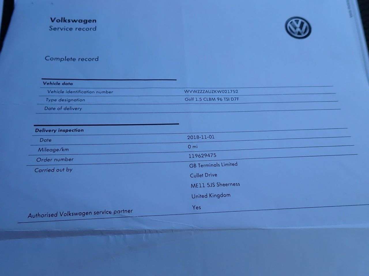 2018 VOLKSWAGEN GOLF 2018 VOLKSWAGEN GOLF