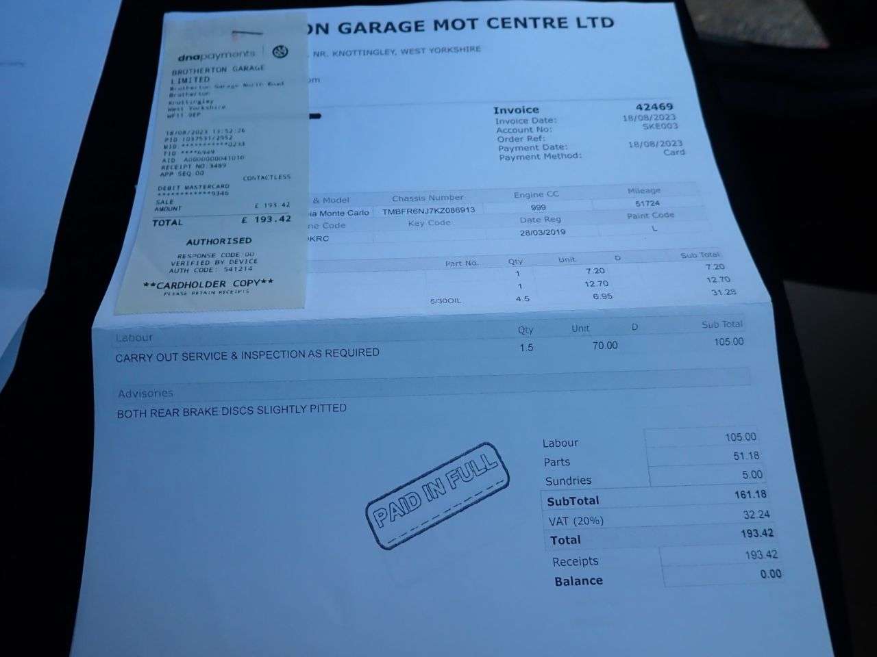 2019 SKODA FABIA 2019 SKODA FABIA