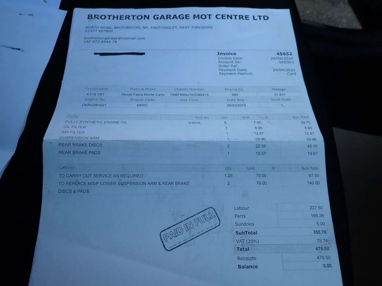 2019 SKODA FABIA 2019 SKODA FABIA