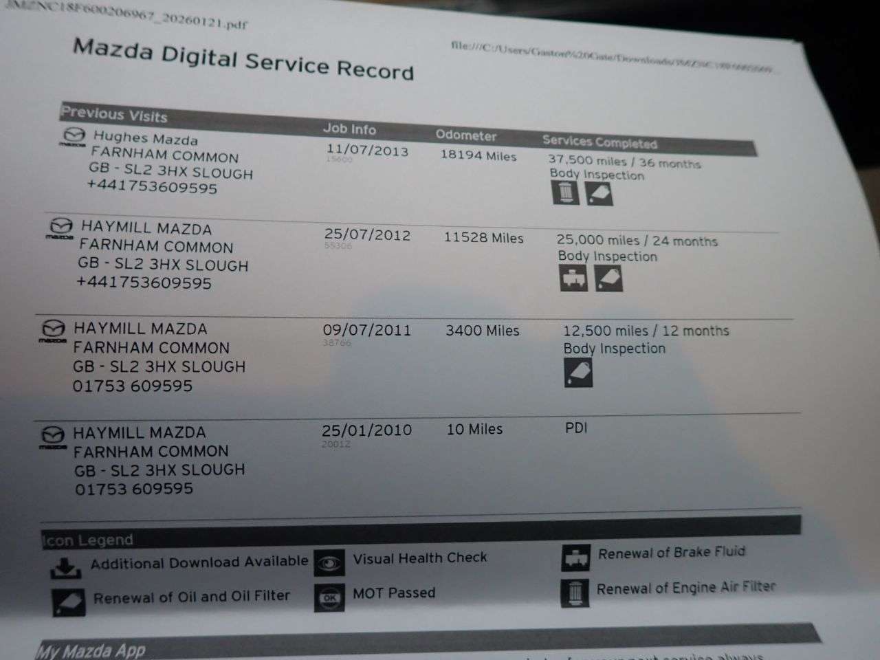 2010 MAZDA MX-5 2010 MAZDA MX-5