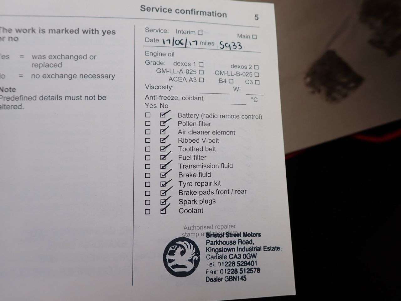 2016 VAUXHALL CORSA 2016 VAUXHALL CORSA