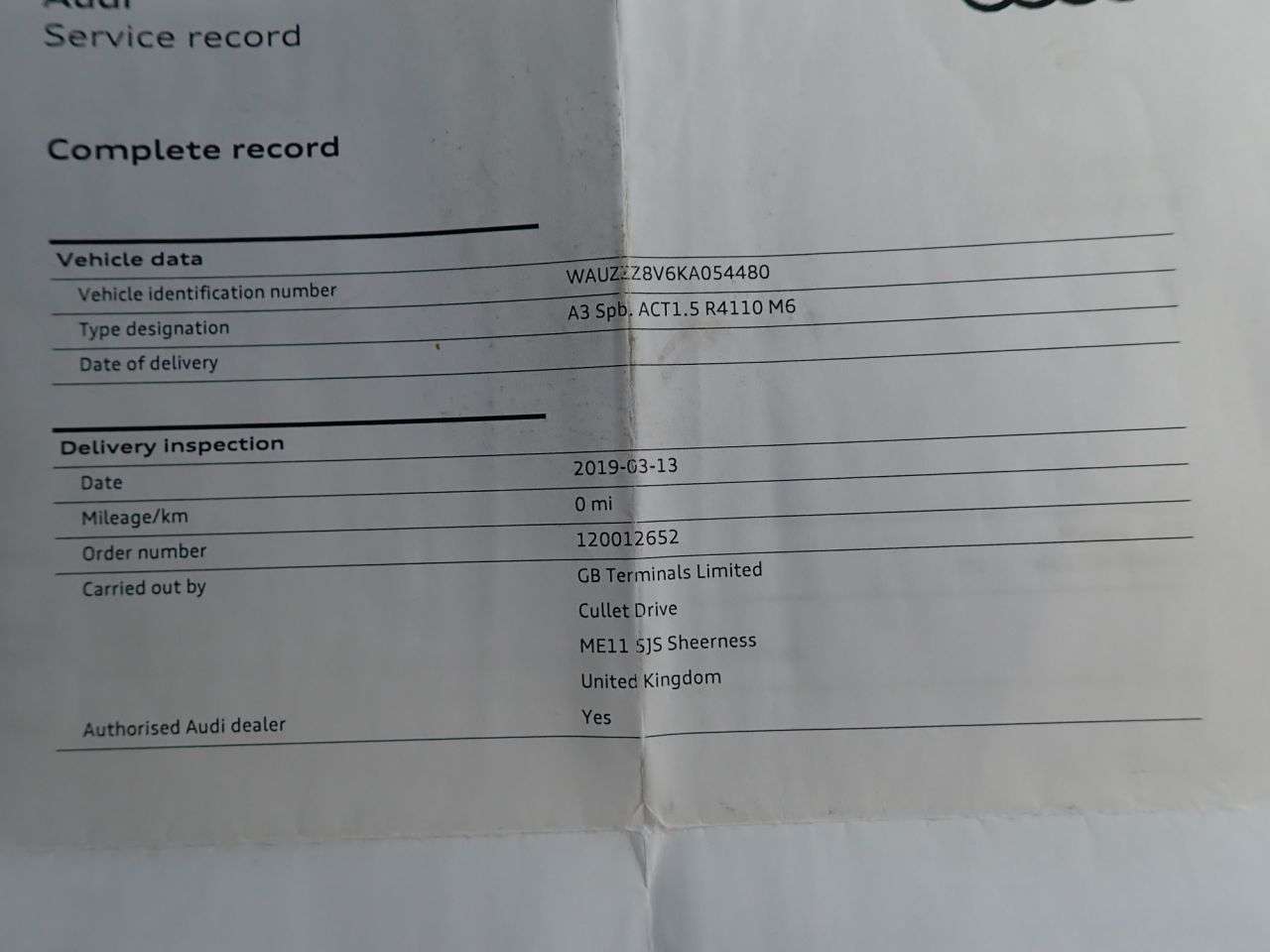 2019 AUDI A3 2019 AUDI A3