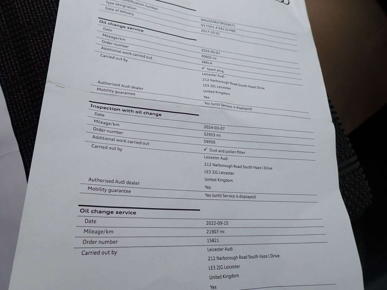 2017 AUDI Q3 2017 AUDI Q3