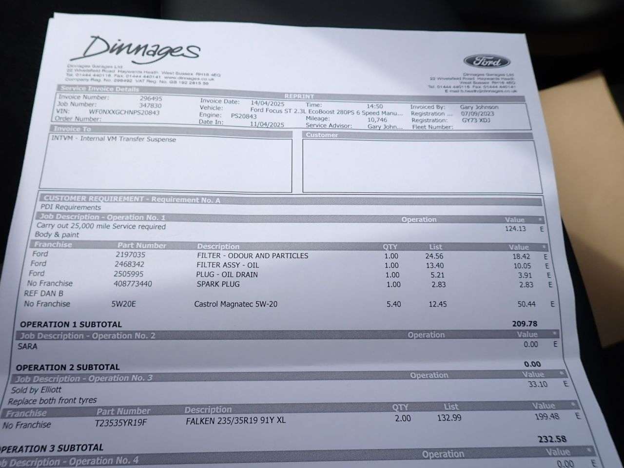2023 FORD FOCUS 2023 FORD FOCUS