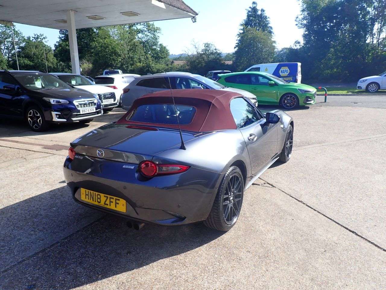 A 2018 MAZDA MX-5 2.0 SKYACTIV-G Z-Sport Convertible 2dr Petrol Manual Euro 6 (160 ps) PARKIN A 2018 MAZDA MX-5 2.0 SKYACTIV-G Z-Sport Convertible 2dr Petrol Manual Euro 6 (160 ps) PARKIN
