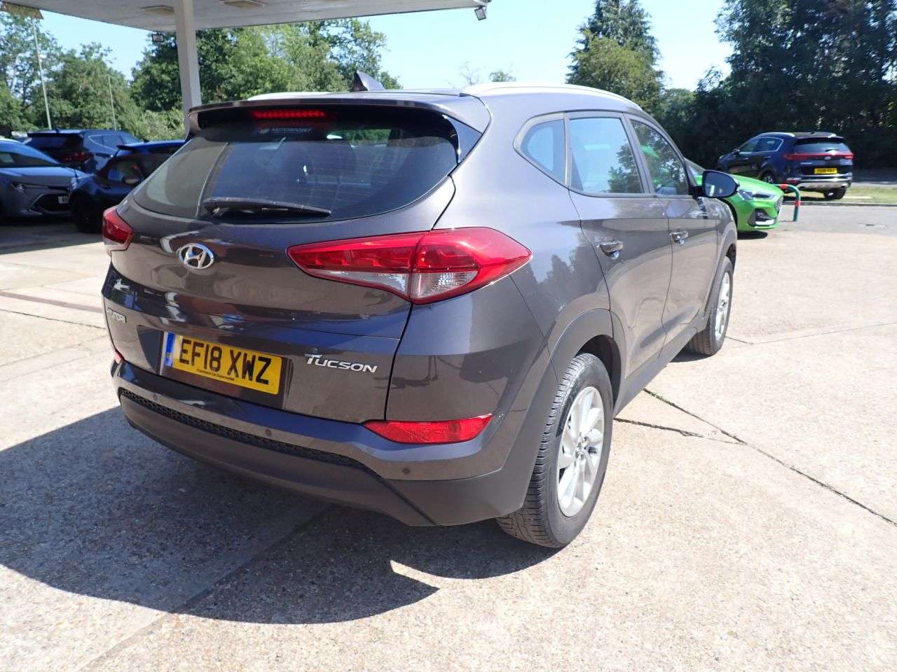 A 2018 HYUNDAI TUCSON 1.6 GDi Blue Drive SE SUV 5dr Petrol Manual Euro 6 (s/s) (132 ps) FULL ADVE A 2018 HYUNDAI TUCSON 1.6 GDi Blue Drive SE SUV 5dr Petrol Manual Euro 6 (s/s) (132 ps) FULL ADVE