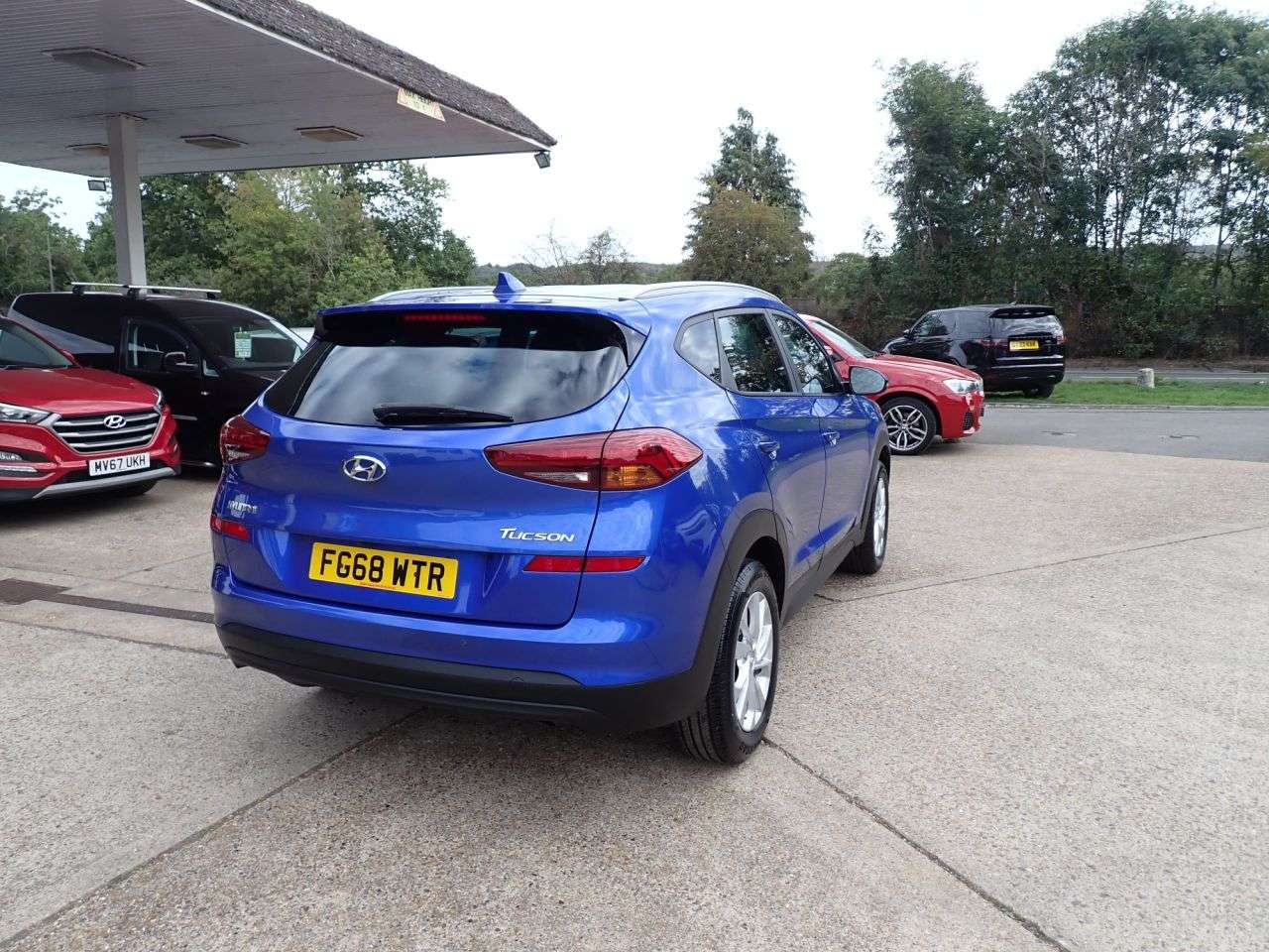 A 2018 HYUNDAI TUCSON 1.6 GDi Blue Drive SE Nav SUV 5dr Petrol Manual Euro 6 (s/s) (132 ps) REVER A 2018 HYUNDAI TUCSON 1.6 GDi Blue Drive SE Nav SUV 5dr Petrol Manual Euro 6 (s/s) (132 ps) REVER