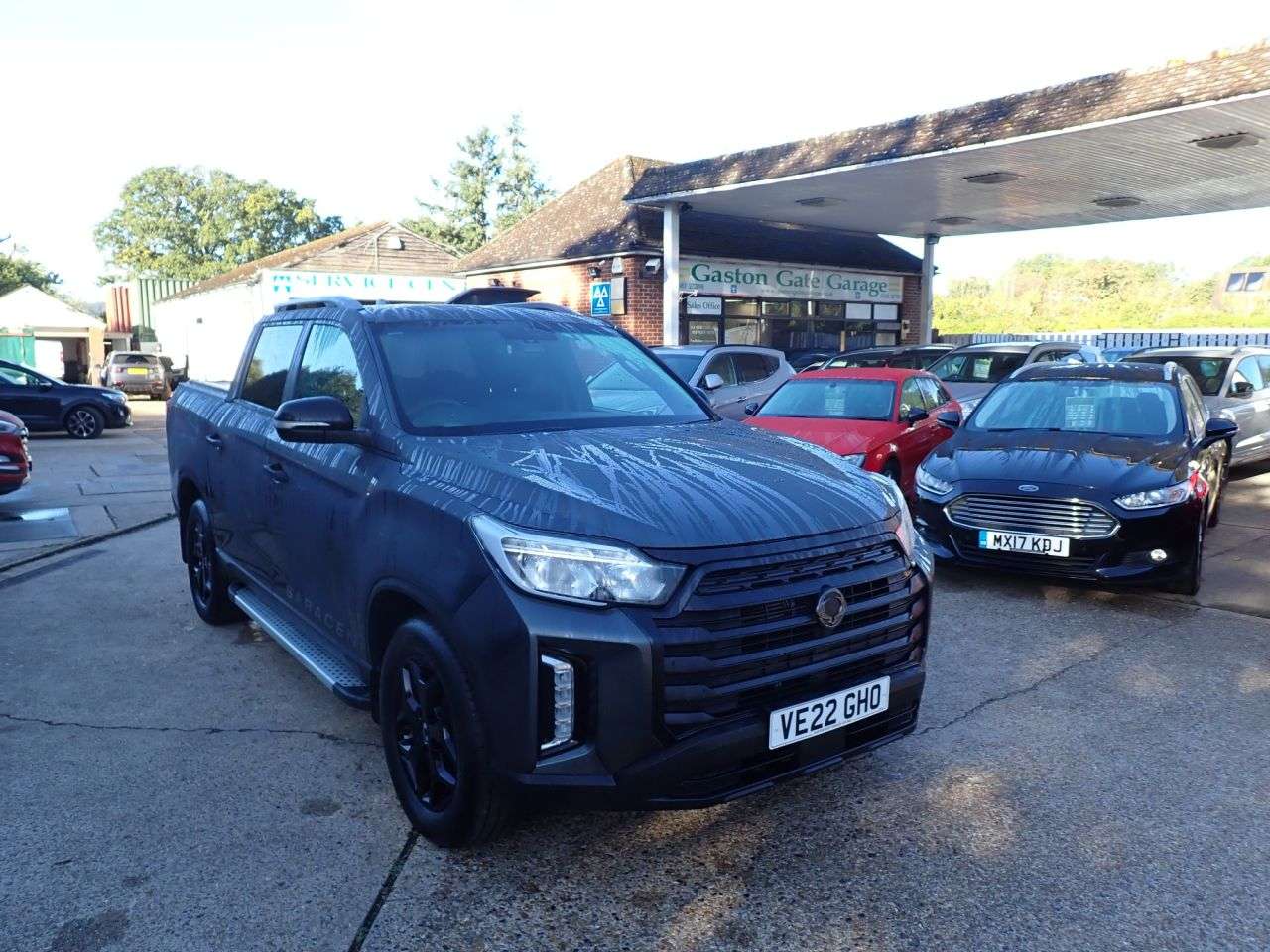 A 2022 SSANGYONG MUSSO 2.2D Saracen Pickup Double Cab 4dr Diesel Auto 4WD Euro 6 (181 ps) REVERSE A 2022 SSANGYONG MUSSO 2.2D Saracen Pickup Double Cab 4dr Diesel Auto 4WD Euro 6 (181 ps) REVERSE