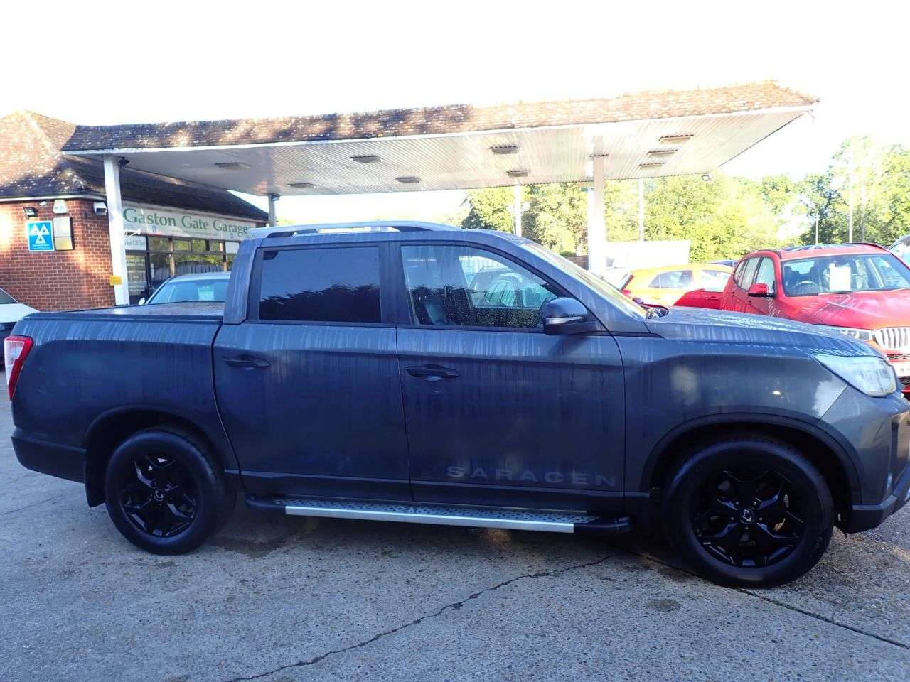 A 2022 SSANGYONG MUSSO 2.2D Saracen Pickup Double Cab 4dr Diesel Auto 4WD Euro 6 (181 ps) REVERSE A 2022 SSANGYONG MUSSO 2.2D Saracen Pickup Double Cab 4dr Diesel Auto 4WD Euro 6 (181 ps) REVERSE