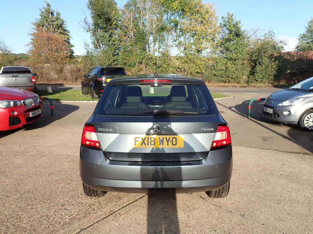A 2018 SKODA FABIA 1.0 TSI SE L Hatchback 5dr Petrol DSG Euro 6 (s/s) (110 ps) PARKING SENSORS A 2018 SKODA FABIA 1.0 TSI SE L Hatchback 5dr Petrol DSG Euro 6 (s/s) (110 ps) PARKING SENSORS