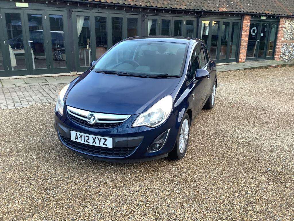 2012 VAUXHALL CORSA 2012 VAUXHALL CORSA