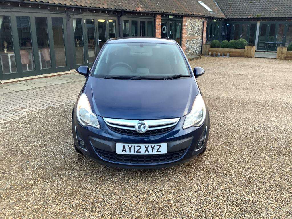 2012 VAUXHALL CORSA 2012 VAUXHALL CORSA