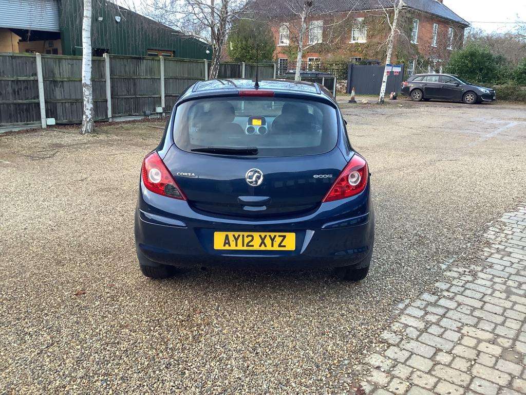 2012 VAUXHALL CORSA 2012 VAUXHALL CORSA