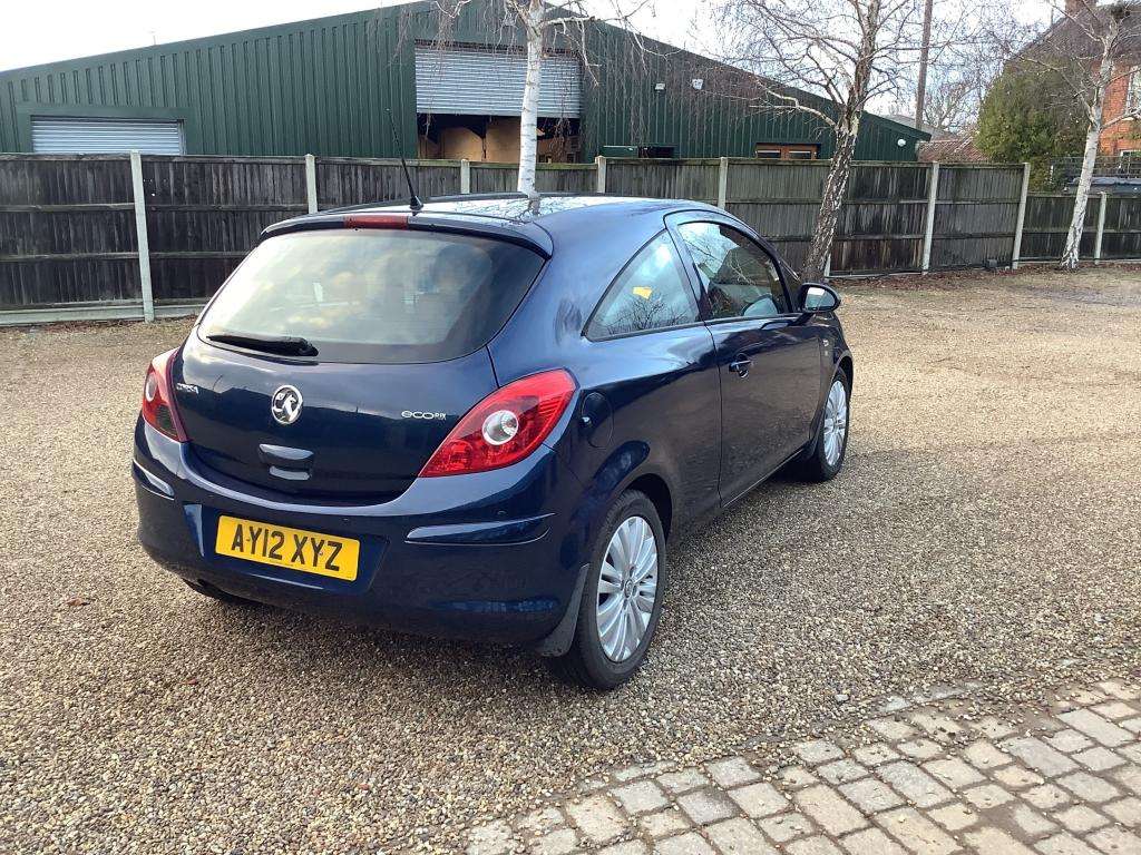 2012 VAUXHALL CORSA 2012 VAUXHALL CORSA