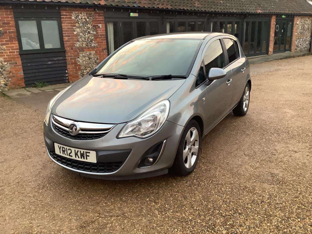 2012 VAUXHALL CORSA 2012 VAUXHALL CORSA