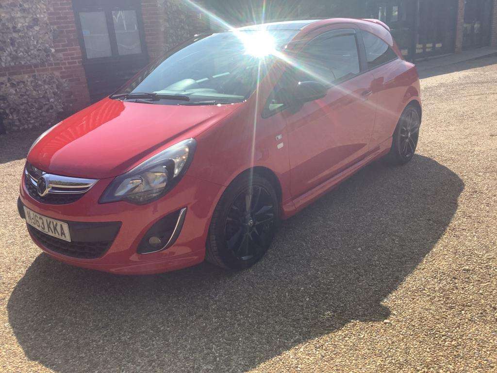 A 2013 VAUXHALL CORSA Limited Edition A 2013 VAUXHALL CORSA Limited Edition