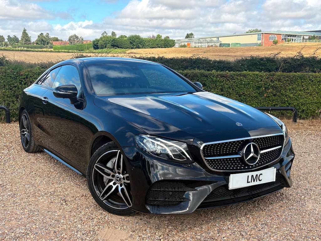 A 2018 MERCEDES E220 2.0 E220d AMG Line (Premium) Coupe 2dr Diesel G-Tr A 2018 MERCEDES E220 2.0 E220d AMG Line (Premium) Coupe 2dr Diesel G-Tr
