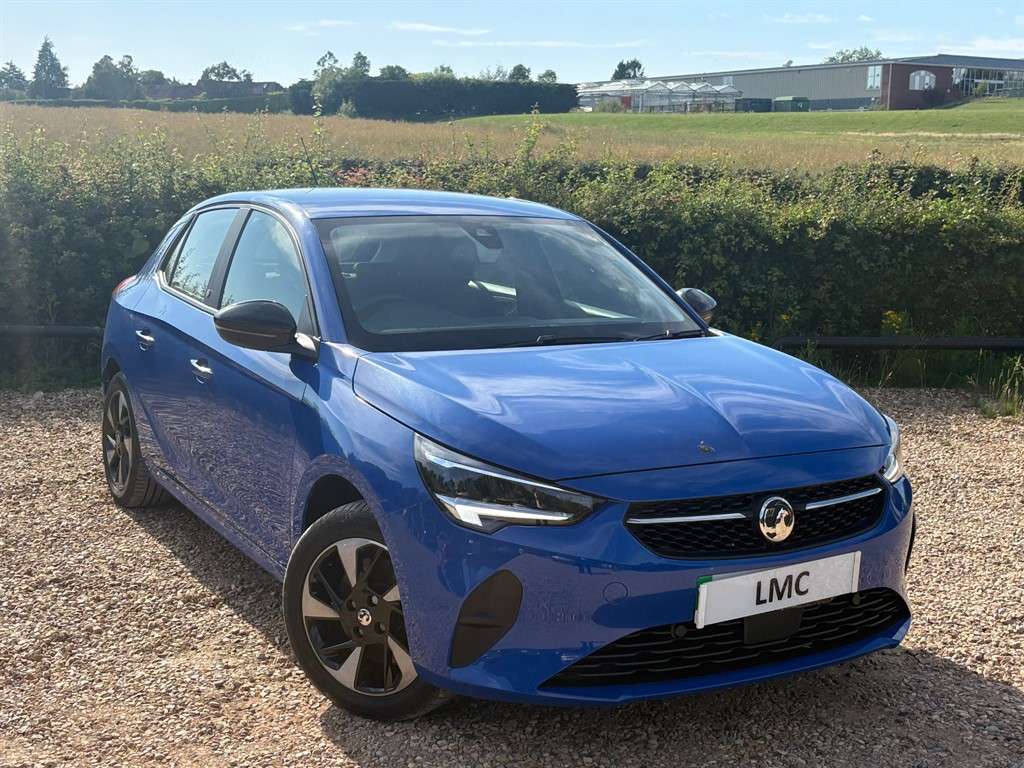 A 2021 VAUXHALL CORSA 50kWh SE Nav Hatchback 5dr Electric Auto (7.4Kw Ch A 2021 VAUXHALL CORSA 50kWh SE Nav Hatchback 5dr Electric Auto (7.4Kw Ch