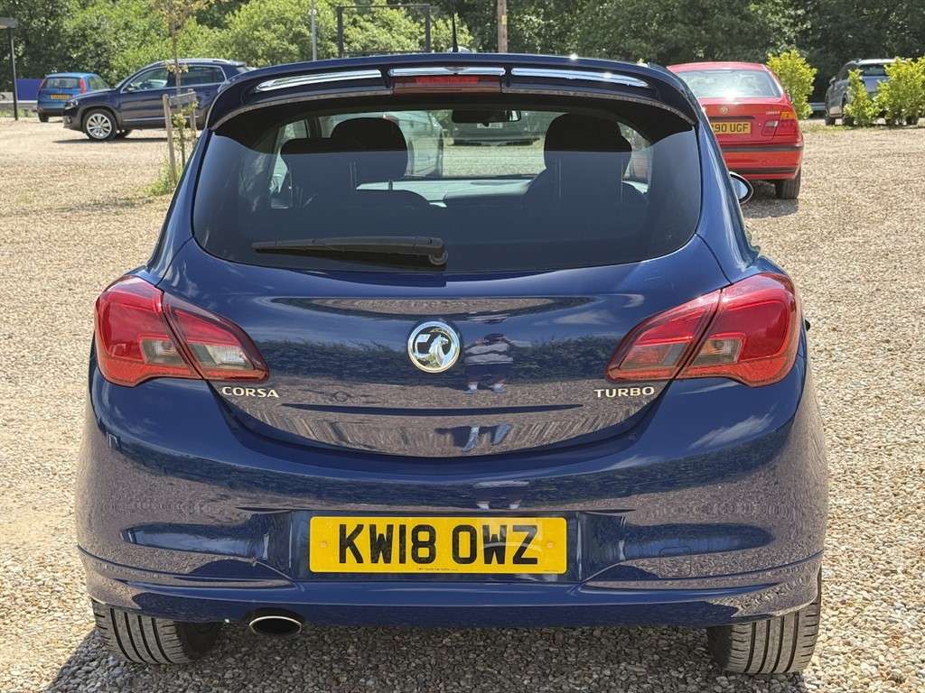 2018 VAUXHALL CORSA 2018 VAUXHALL CORSA