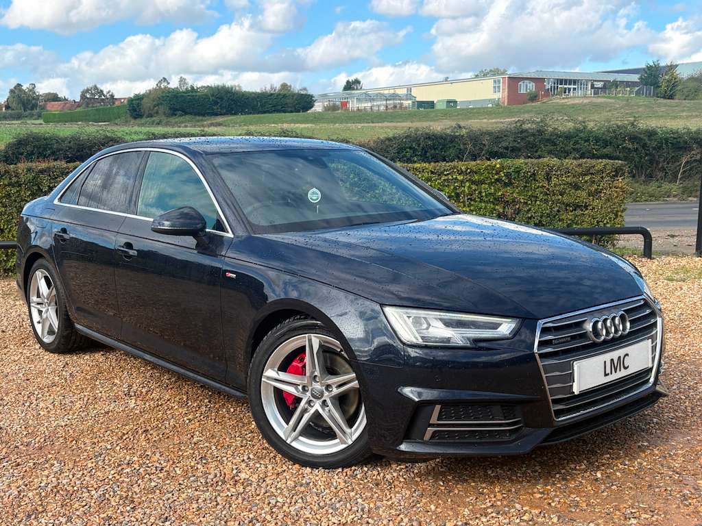 A 2017 AUDI A4 2.0 TDI S line Saloon 4dr Diesel S Tronic quattro A 2017 AUDI A4 2.0 TDI S line Saloon 4dr Diesel S Tronic quattro