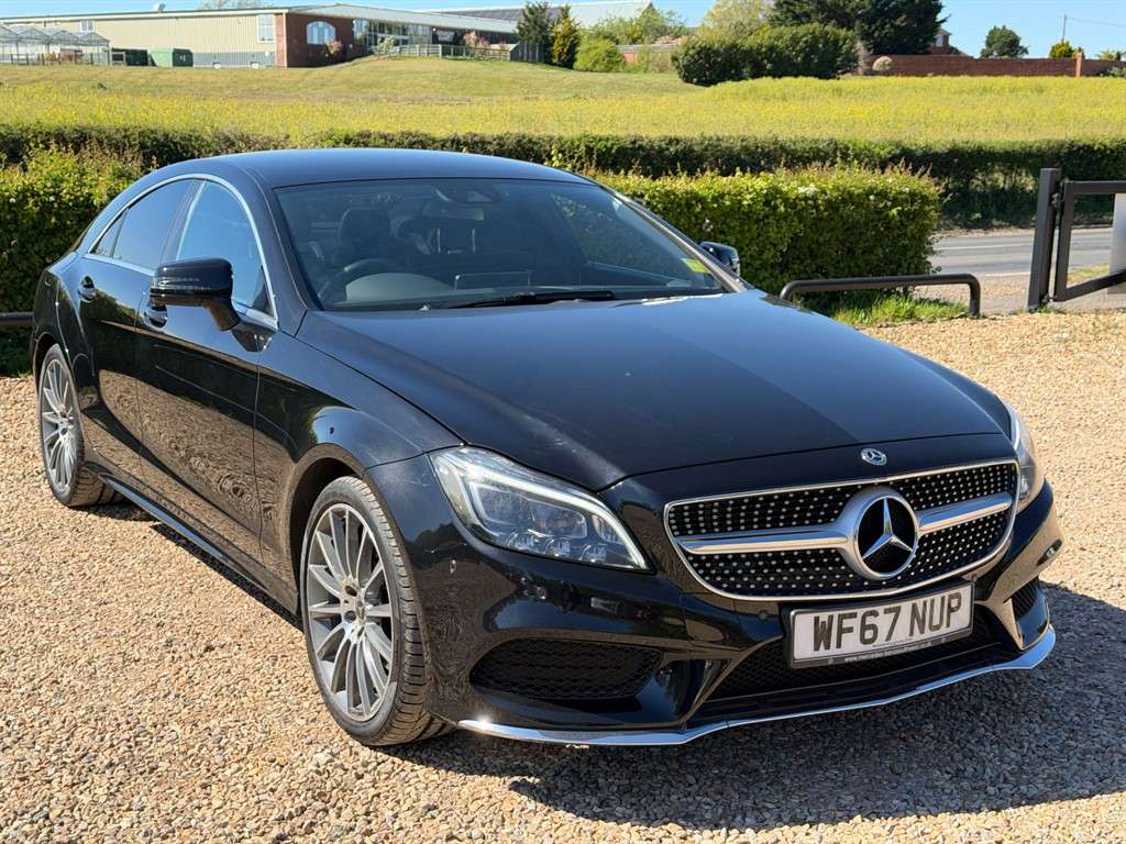 A 2017 MERCEDES CLS 2.1 CLS220d AMG Line Coupe 4dr Diesel G-Tronic+ Eu A 2017 MERCEDES CLS 2.1 CLS220d AMG Line Coupe 4dr Diesel G-Tronic+ Eu