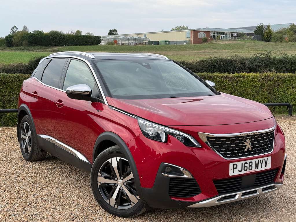 A 2019 PEUGEOT 3008 2.0 BlueHDi GT SUV 5dr Diesel EAT Euro 6 (s/s) (18 A 2019 PEUGEOT 3008 2.0 BlueHDi GT SUV 5dr Diesel EAT Euro 6 (s/s) (18