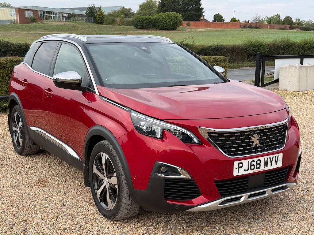A 2019 PEUGEOT 3008 2.0 BlueHDi GT SUV 5dr Diesel EAT Euro 6 (s/s) (18 A 2019 PEUGEOT 3008 2.0 BlueHDi GT SUV 5dr Diesel EAT Euro 6 (s/s) (18