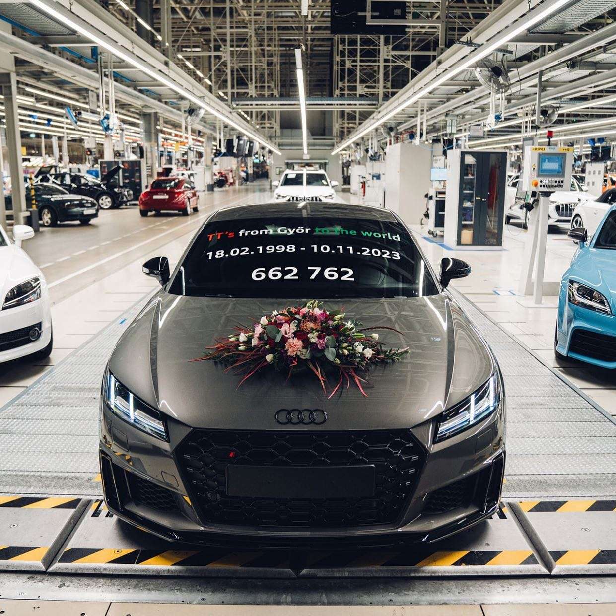 The Audi TT is "dead" after 662,762 vehicles assembled