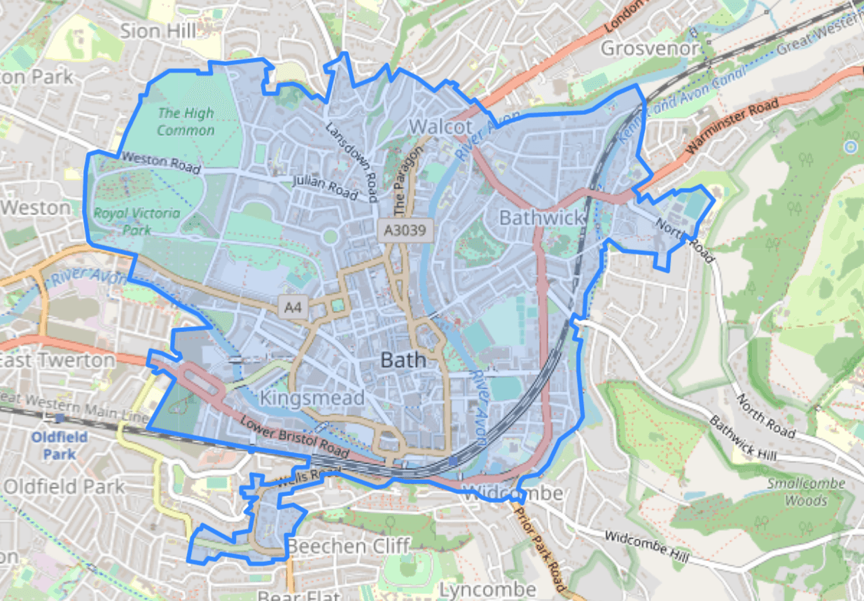 Welcome to Bath - but don't bring your car!