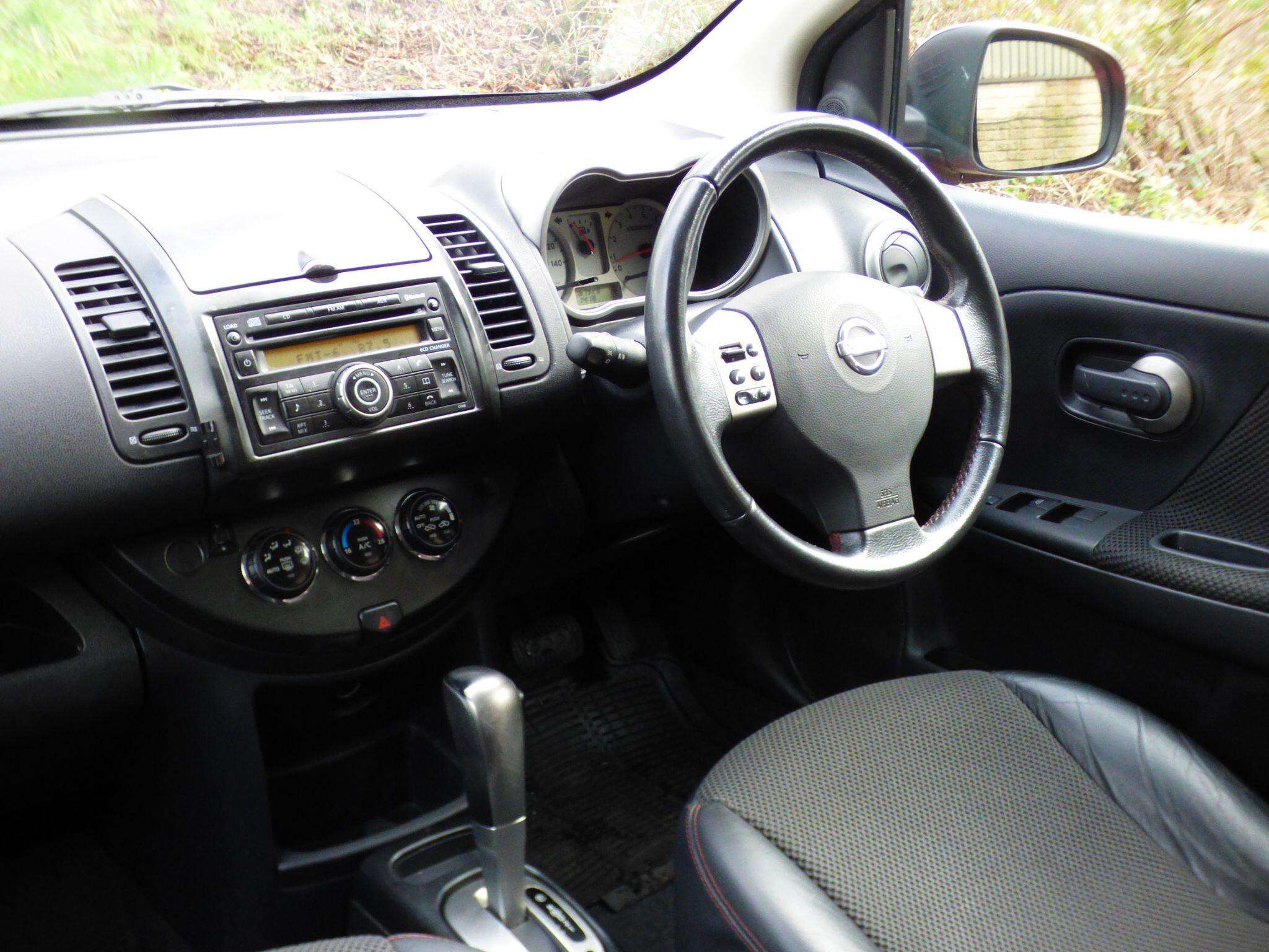 A 2008 NISSAN NOTE 1.6 16V Tekna Auto Euro 4 5dr A 2008 NISSAN NOTE 1.6 16V Tekna Auto Euro 4 5dr