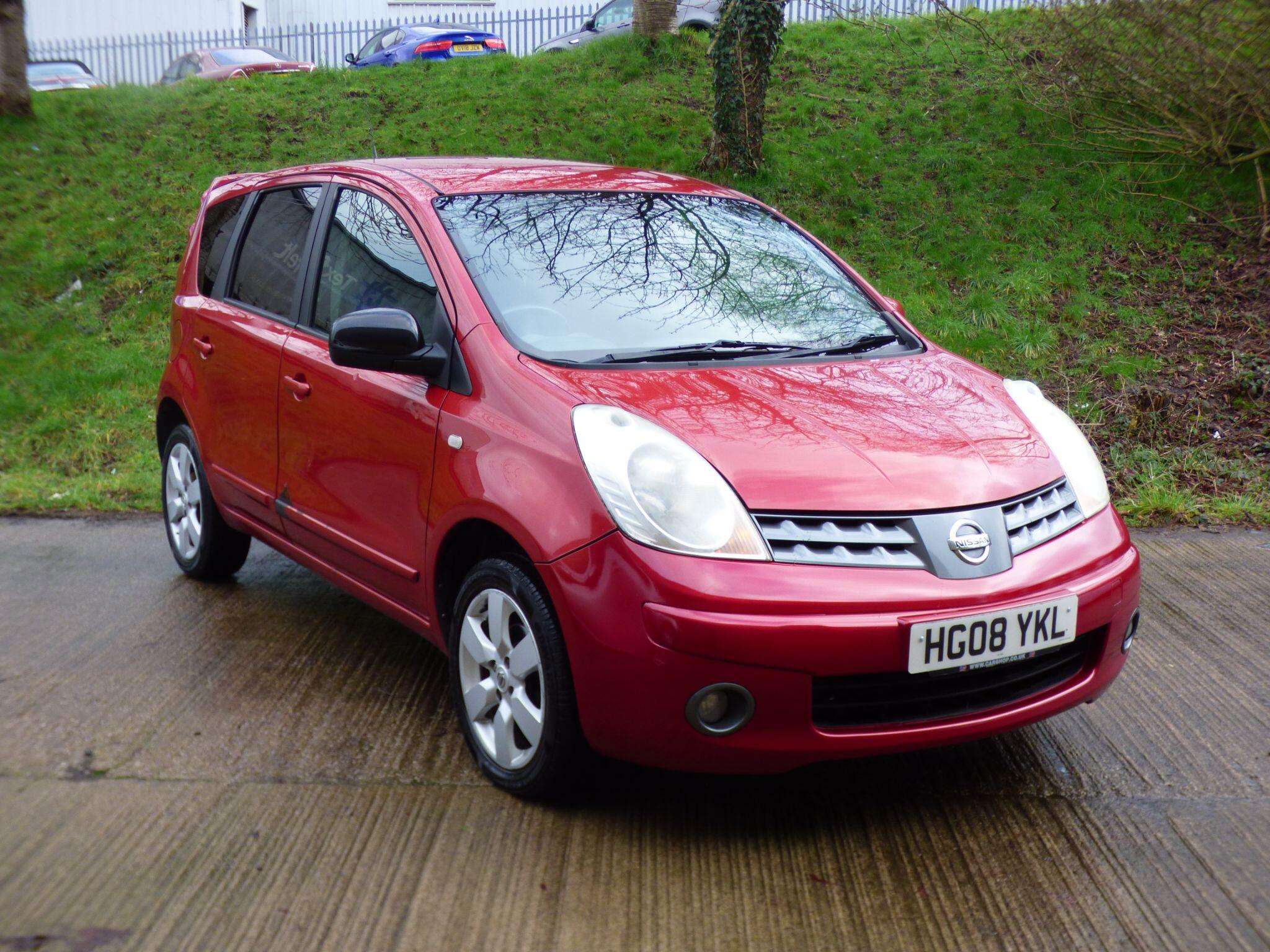 A 2008 NISSAN NOTE 1.6 16V Tekna Auto Euro 4 5dr A 2008 NISSAN NOTE 1.6 16V Tekna Auto Euro 4 5dr