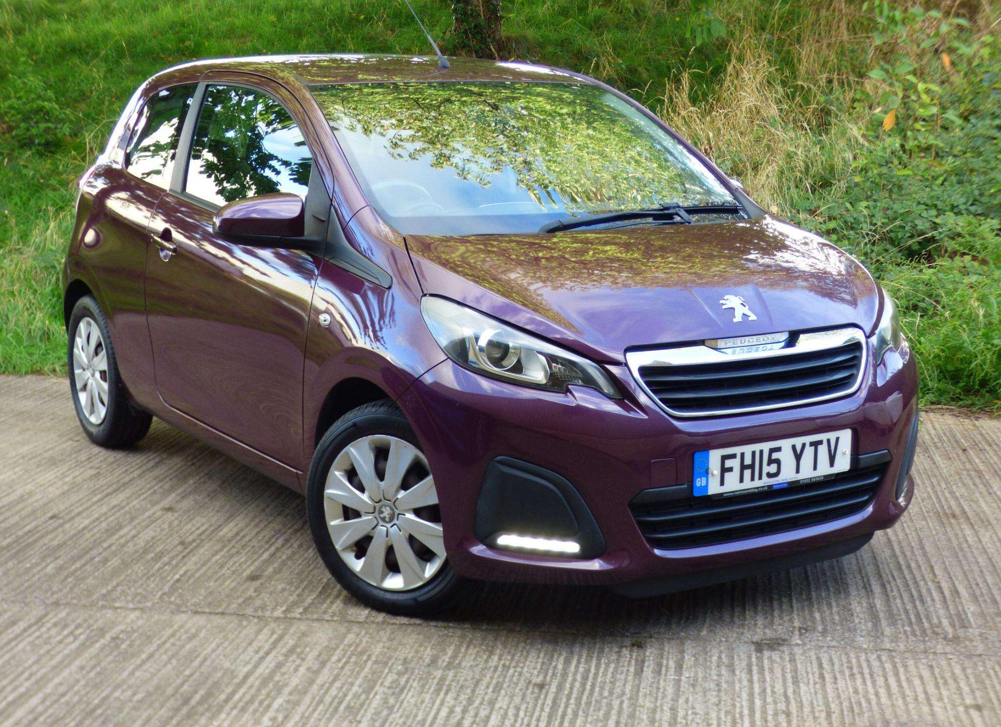 A 2015 PEUGEOT 108 1.0 Active Euro 6 3dr A 2015 PEUGEOT 108 1.0 Active Euro 6 3dr
