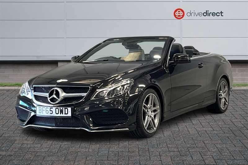 A 2015 MERCEDES-BENZ E CLASS 3.0 E350d V6 BlueTEC AMG Line Cabriolet G-Tronic+ Euro 6 (s/s) 2dr A 2015 MERCEDES-BENZ E CLASS 3.0 E350d V6 BlueTEC AMG Line Cabriolet G-Tronic+ Euro 6 (s/s) 2dr