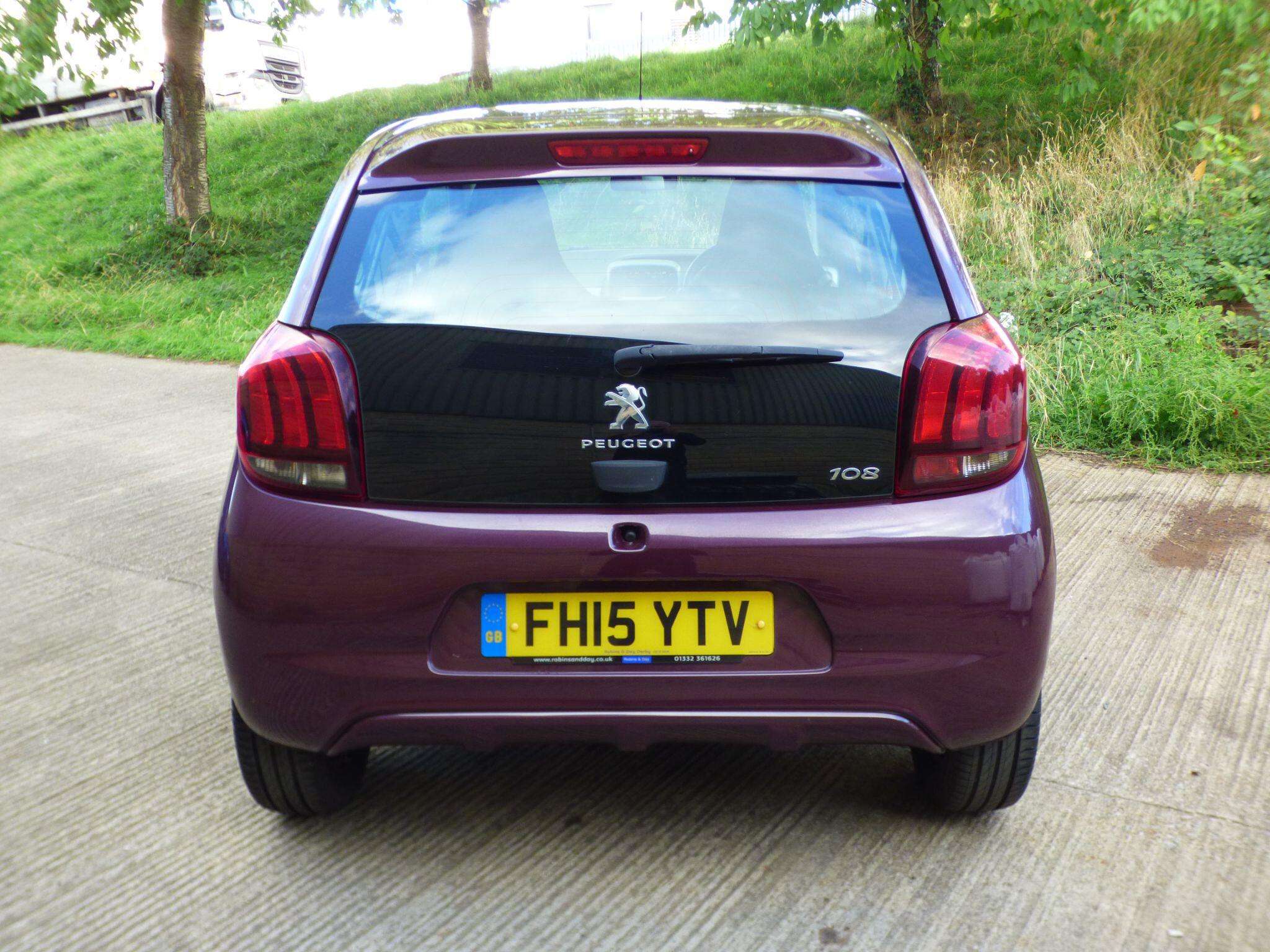 2015 PEUGEOT 108 2015 PEUGEOT 108