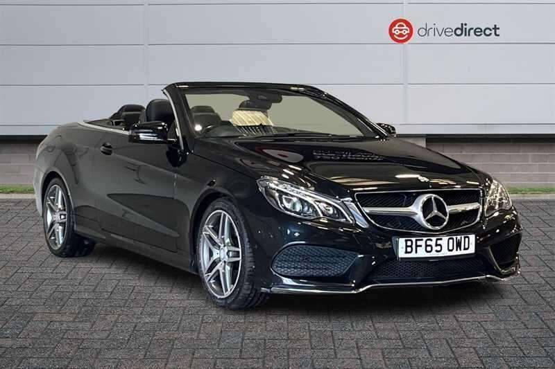 A 2015 MERCEDES-BENZ E CLASS 3.0 E350d V6 BlueTEC AMG Line Cabriolet G-Tronic+ Euro 6 (s/s) 2dr A 2015 MERCEDES-BENZ E CLASS 3.0 E350d V6 BlueTEC AMG Line Cabriolet G-Tronic+ Euro 6 (s/s) 2dr