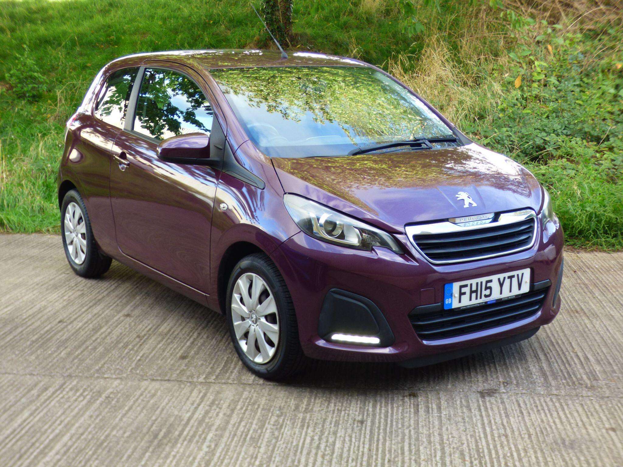 A 2015 PEUGEOT 108 1.0 Active Euro 6 3dr A 2015 PEUGEOT 108 1.0 Active Euro 6 3dr