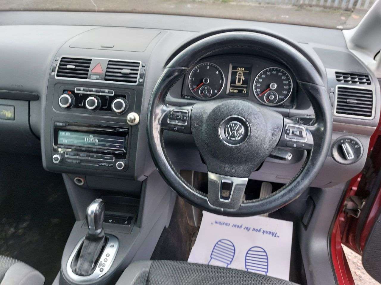 2012 VOLKSWAGEN TOURAN 2012 VOLKSWAGEN TOURAN