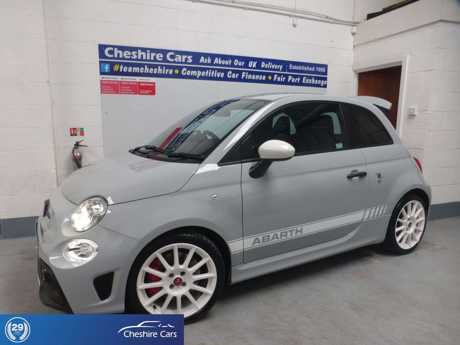 A 2022 ABARTH 695 1.4 T-Jet EsseEsse Hatchback 3dr Petrol Manual Euro 6 (180 bhp) A 2022 ABARTH 695 1.4 T-Jet EsseEsse Hatchback 3dr Petrol Manual Euro 6 (180 bhp)