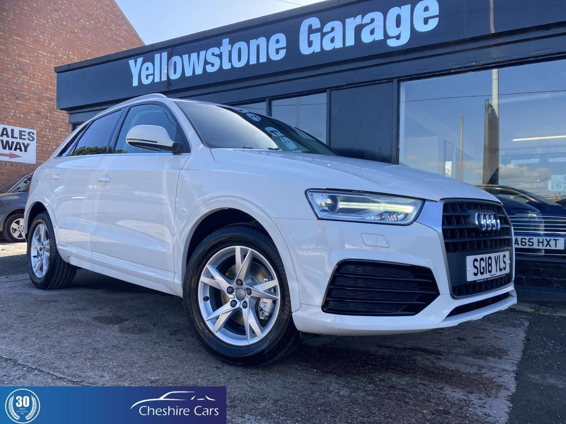 A 2018 AUDI Q3 1.4 TFSI CoD Sport SUV 5dr Petrol Manual Euro 6 (s/s) (150 ps) A 2018 AUDI Q3 1.4 TFSI CoD Sport SUV 5dr Petrol Manual Euro 6 (s/s) (150 ps)