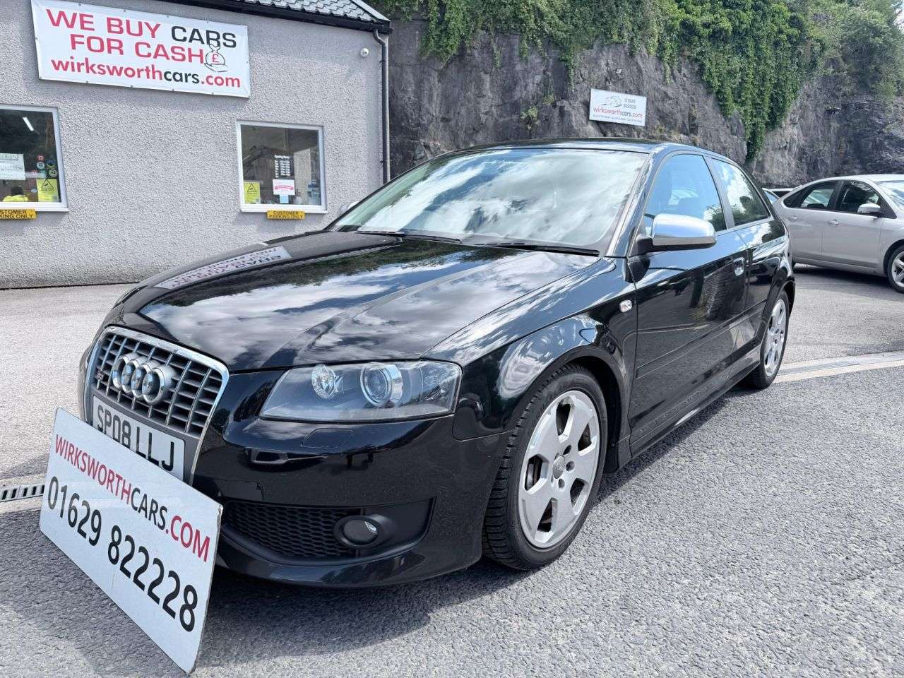 A 2008 AUDI S3 2.0 TFSI Hatch 3dr Petrol Man quattro (261 bhp)*FSH 11 STAMPS*LEATHER* **SE A 2008 AUDI S3 2.0 TFSI Hatch 3dr Petrol Man quattro (261 bhp)*FSH 11 STAMPS*LEATHER* **SE