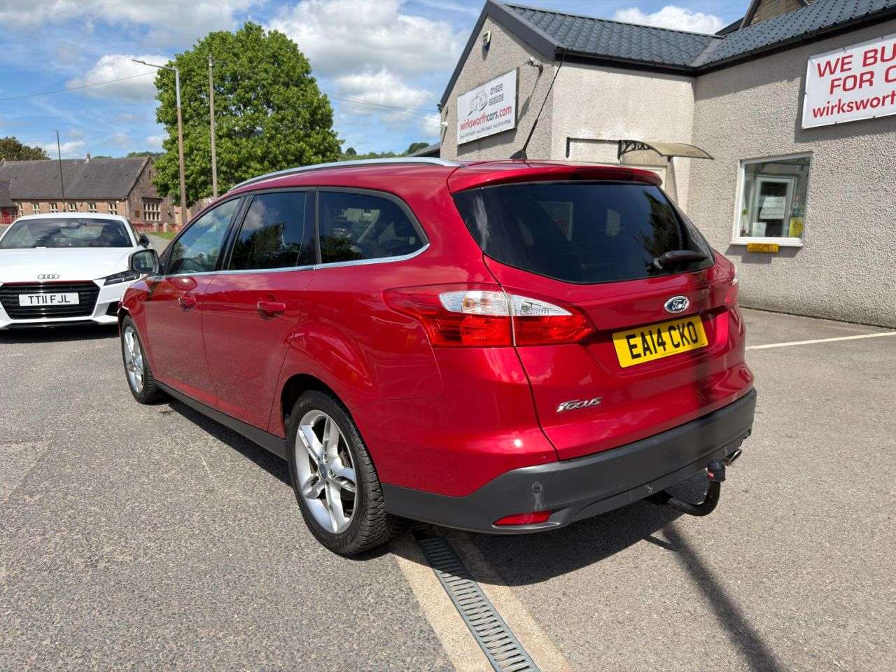 A 2014 FORD FOCUS 2.0 TDCi Titanium X Estate Diesel Man Euro 5*9 SERVICE'S*TOW BAR*SAT NAV* * A 2014 FORD FOCUS 2.0 TDCi Titanium X Estate Diesel Man Euro 5*9 SERVICE'S*TOW BAR*SAT NAV* *
