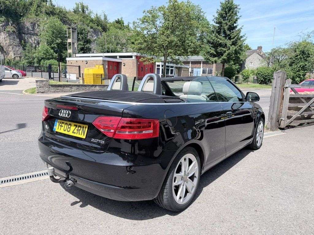A 2008 AUDI A3 CABRIOLET 2.0 TDI Sport Convertible 2dr Diesel S Tronic Euro 4PART/X TO CLEAR, 10 SER A 2008 AUDI A3 CABRIOLET 2.0 TDI Sport Convertible 2dr Diesel S Tronic Euro 4PART/X TO CLEAR, 10 SER